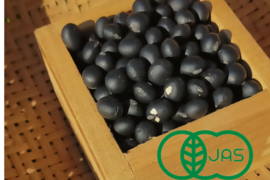 使いやすい「1kg梱包」　風味豊かな農薬不使用の有機黒豆23kg　 北海道の大地で育った「いわいくろ」　１２月１８日ころより発送予定