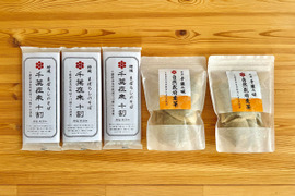 お得！千葉の恵みセット【自然栽培】幻の千葉在来十割そば3袋＆プレミアム麦茶2袋セット