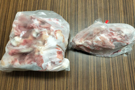 【セット商品】青森シャモロック ガラガラセット（鶏ガラ1羽分+骨ガラ１㎏）