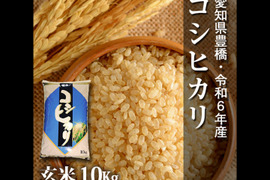 【節減対象農薬6割減】コシヒカリ 玄米10ｋg【令和6年・愛知県産】