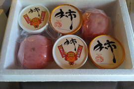 「フローズン柿～まるごと～」と「富有柿アイス」【母の日ギフト】