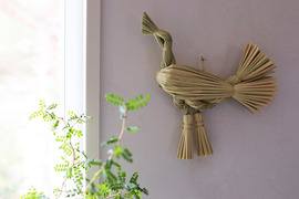 米農家の稲わらの縁起物飾り【福の酉】‐2026‐【ゲン担ぎ福袋】