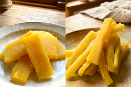 【食べ比べ！】干し芋２種セット（スライス＆スティック計4袋）無添加・濃厚ねっとり食感　国産紅はるか使用