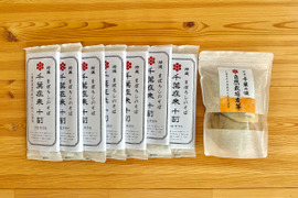 お得！【自然栽培】幻の千葉在来十割そば7袋＋プレミアム麦茶セット