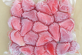 【瑞々しいそのままの】佐賀県太良町産丸ごといちご冷凍パック500ｇ