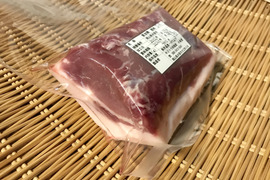 特Aクラス✨イノシシ《ジビエ》【猪肉 ロース 400g ブロック】221129-9