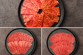 ＼祝・発売記念／【30％OFF】［～5/3まで］希少！焼肉新商品３種食べ比べセット（600g）（イチボ・ランプ・トウガラシ）