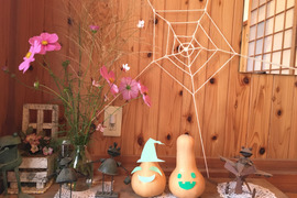 ハッピーハロウィン！バターナッツかぼちゃ【3kg】