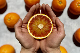 【真っ赤な高級柑橘】ブラッドオレンジ 5kg 【さわやかな酸味と豊かな風味】