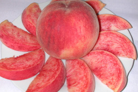 【夏ギフト、あかつき３ｋｇ】高原のあかつき桃は一味違う！ 硬くて大玉、食べ応え十分！