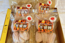 お買得！甘くて柔らかい干し柿【市田柿】170g×４パック