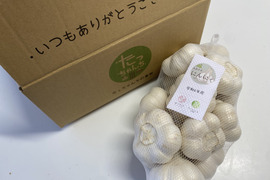 青森県産　にんにく　ホワイト六片　A品　Lサイズ