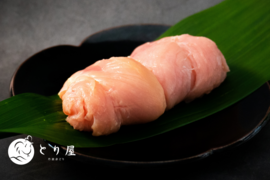 肉厚でしっとり柔らかさ むね肉 (1kg小分け) 紅玉の名鶏 丹波赤どり 鶏肉