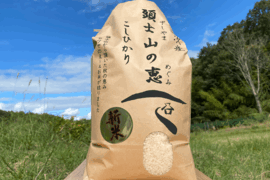 2022年度産　ツヤツヤ新米　【頭士山の恵み】コシヒカリ100％　10㎏