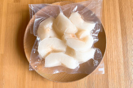 スムージーにぴったり！フルプロ農園の【冷凍梨】 1kg (200g×5袋) 信州産の梨を凍らせてみました#NKF00010
