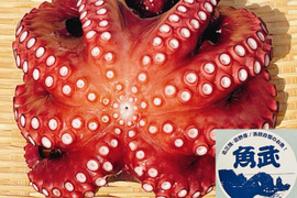 岩手県田野畑産　蒸し真タコ 約1kg