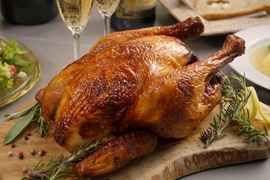 温めるだけ！パーティーやアウトドアに！みつせ鶏丸焼きロースト1羽（約1kg）熨斗対応可能