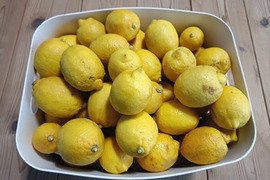 限定価格【ＡＢ混合】 農薬不使用 広島県 瀬戸田レモン 5kg (35～45個) | 完熟 自然農 無肥料 防腐剤不使用