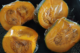 🎃切ってあるから使いやすい！訳あり「えびすカボチャ」カット詰め合わせ 約2kg｜煮物・天ぷら・スープに｜農薬・化成肥料不使用🎃
