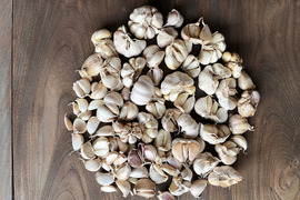 【農薬不使用】ニンニク2種の味比べ！ 800g（嘉定カテイ・タマムラサキ）【訳あり】
