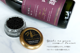 【国産フレッシュキャビア】FISH VEGGIES 吉乃川吟醸キャビア 15g シェルスプーン・化粧箱付き