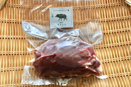 旬✨イノシシ《ジビエ》【猪肉シンタマ 380g ブロック】260131-4