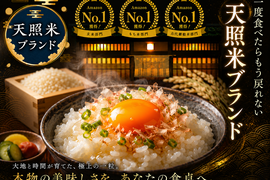 🏆売れ筋ランキング1位常連🏆二千年の伝統に裏打ちされた幻の天照ブランド米【お試し約2㎏】6月上旬発送