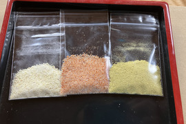 お試しサイズ♪自然栽培の塩5g3種セット
