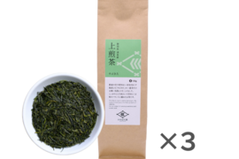 新茶【農薬・化学肥料不使用】上煎茶 やぶきた 静岡県産 100g 3本セット