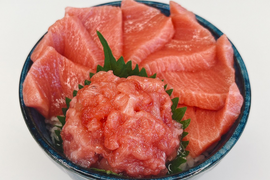 解凍するだけ🎶すぐに贅沢まぐろ丼♪【トロトロセット】みやび鮪大トロとみやび鮪たたき(ネギトロ)※熨斗対応可能
