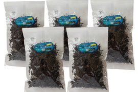 【有機JAS認証】仁淀川きくらげ 黒スライス100g×5袋｜切らずに使える・まとめ買い