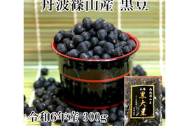 丹波篠山 黒豆 300g 丹波篠山産 丹波黒豆2L 丹波黒お正月 おせち料理 煮豆レシピ付き 令和6年産