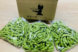 枝豆王国新潟から☆【1.5kg】まめ〜！枝豆！うんめよ(^^)