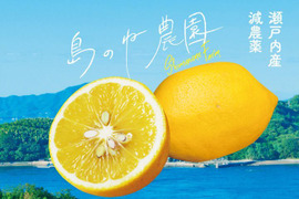 島のね有機栽培レモン【瀬戸内産/栽培期間中農薬不使用/3kg】