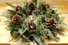 大分県産コニファーで作るリースキット
