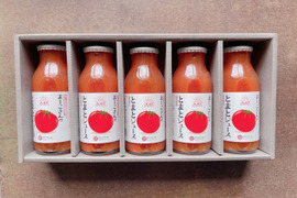 とまとが違う！完熟濃厚とまとジュース【180ml×5】