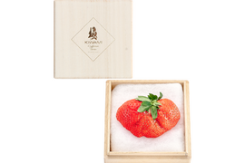 【予約販売 2026年11月下旬～順次発送】特大あまおう苺「極」80g ギフト