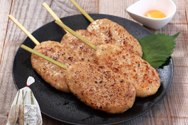 串付きでBBQやイベントにオススメ「元気豚  豚つくね串」400ｇ（80ｇ×5本入）×4パック