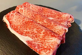 ■お歳暮熨斗対応可■【A5黒毛和牛霜降り＆赤身薄切り冬ギフトセット】1pac:300g×2pc(トレー冷凍)　豊作和牛　豊作ファーム