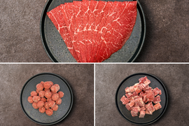【家計応援＊30％OFF】［～5/24まで］牛肉料理お試し食べ比べセット（1.4kg）
