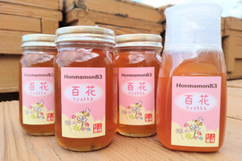 【アワード受賞福袋】ザ！はちみつ🐝オリジナルブレンド蜂蜜~百花(300gビン3本+280gボトル1本) 和歌山・村上養蜂 ほんまもん生蜂蜜　非加熱