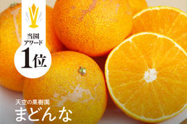 【そらまどんな】 天空の果樹園 愛媛産まどんな お得品 3kg