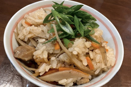 ◎ごぼうの炊き込みご飯