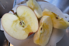 蜜入り？！🍎シャキッと美味い☆完熟サンふじ☆家庭用箱込み10キロ以内
