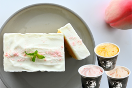 【新発売】桃農家手作りアイスケーキとカップジェラートセット