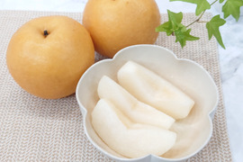 甘酸っぱい果汁たっぷり!新興梨 約5kg【大きめサイズ】