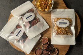 【New】定番いちじく×初登場金柑のドライフルーツ３袋セット○⚪︎国産・農薬不使用・無添加・濃縮・美容　自宅用、贈答用