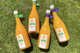 【夏ギフト】暁みかん100%ストレートジュース＋清見100％ストレートジュース　720ml（6本入り）