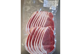 ジビエ 【オスイノシシ】モモ　薄切りスライス　200g