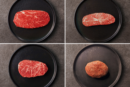 【29の日】［5日間限定］希少ステーキ＆ハンバーグセット：ランプ・ミスジ・イチボ＆プレミアムハンバーグ（660g）